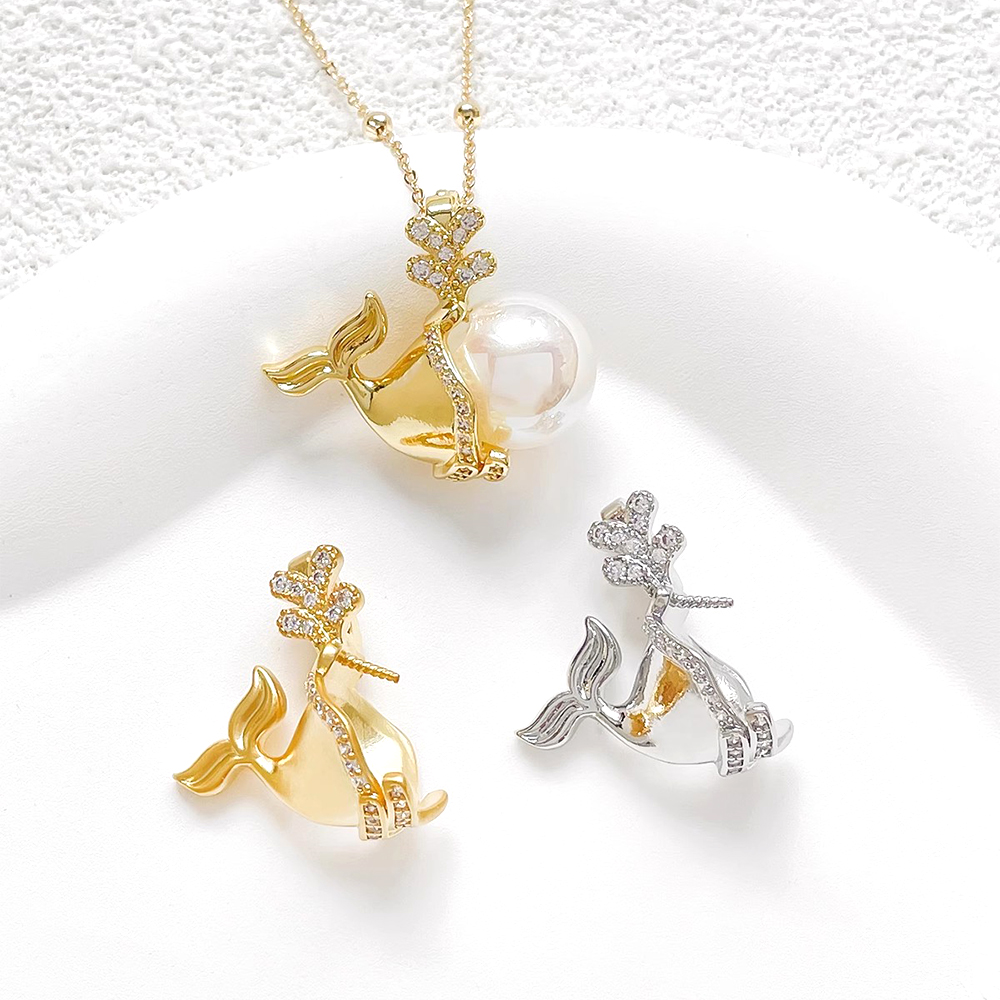 Body Jewelry Real Gold - 1 Piece Brass Plated with Real