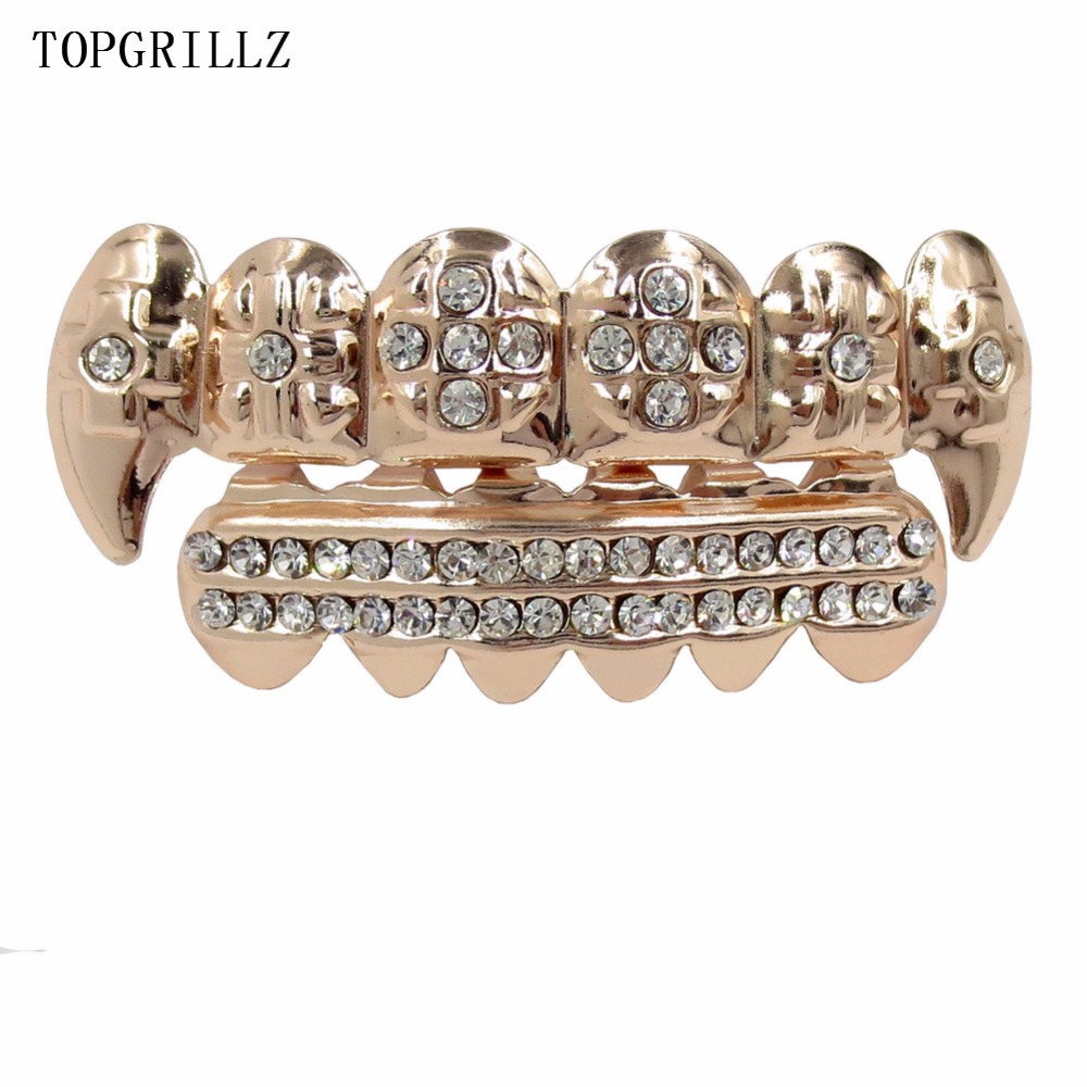 TOPGRILLZ Real Rose Gold Color - đánh giá và giá Body Jewelry Real Gold