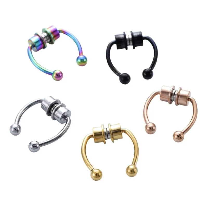 1/2/3Pcs Fake Magnetic Nose Ri - đánh giá và giá Body Jewelry Septum