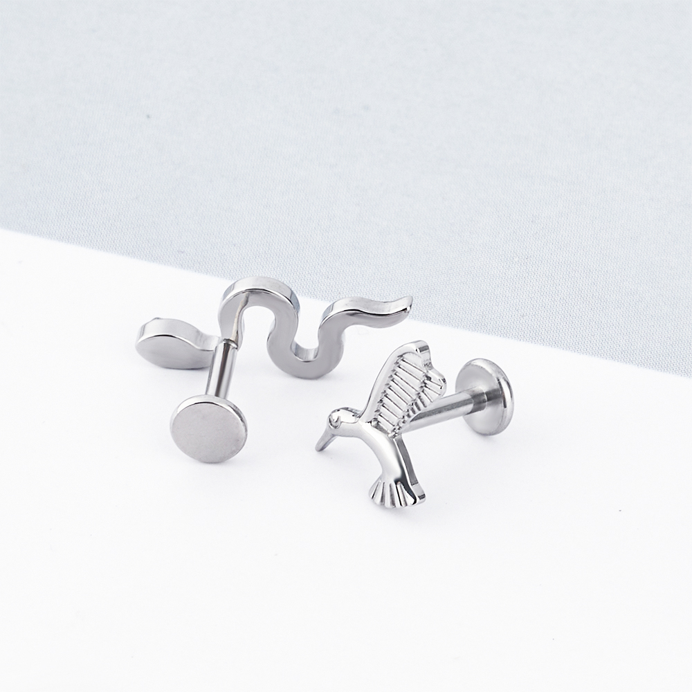ASTM F136 G23 Titanium 16G Stu - đánh giá và giá Body Jewelry Septum