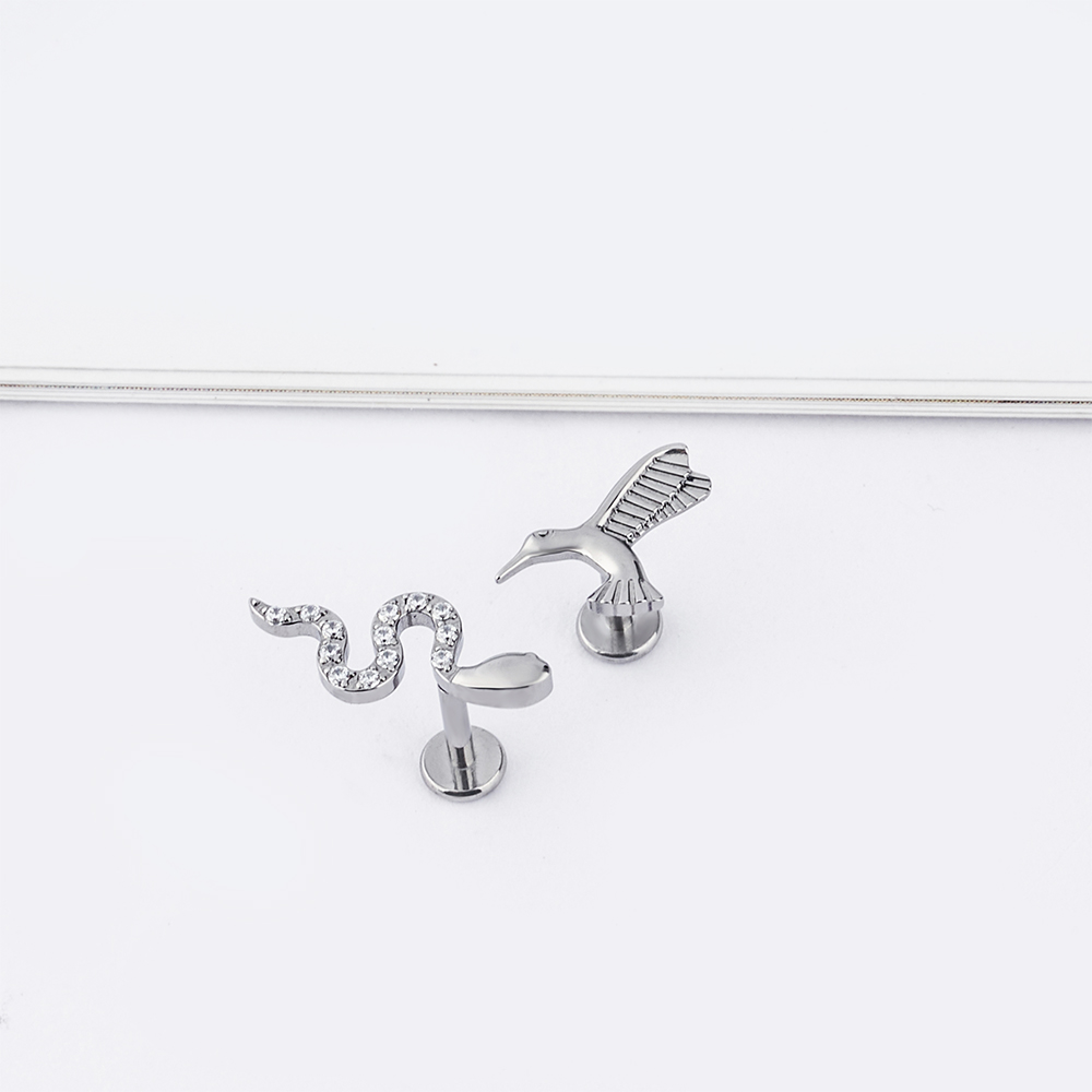 ASTM F136 G23 Titanium 16G Stu - đánh giá và giá Body Jewelry Septum