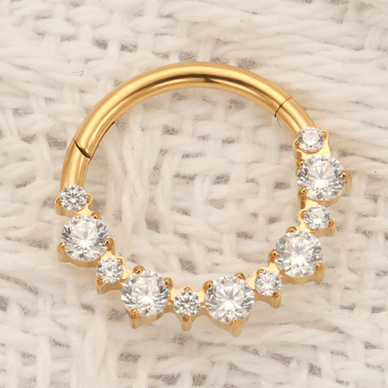 ASTM F136 TItanium Daith Click - đánh giá và giá Body Jewelry Septum