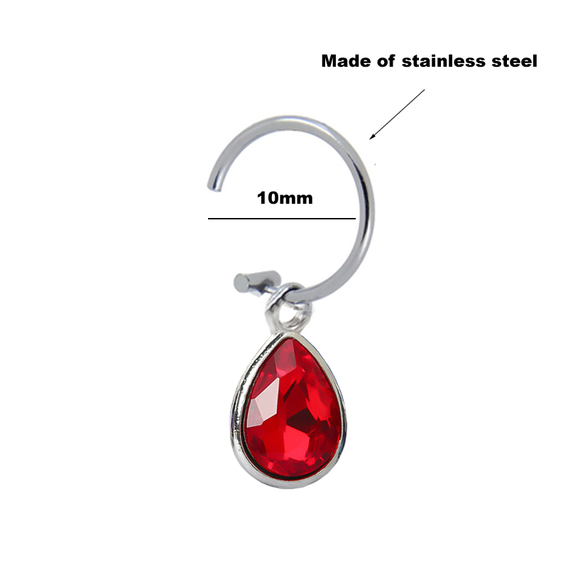 1Pc Fake Piercing Lip Clip Per - đánh giá và giá Body Jewelry Septum