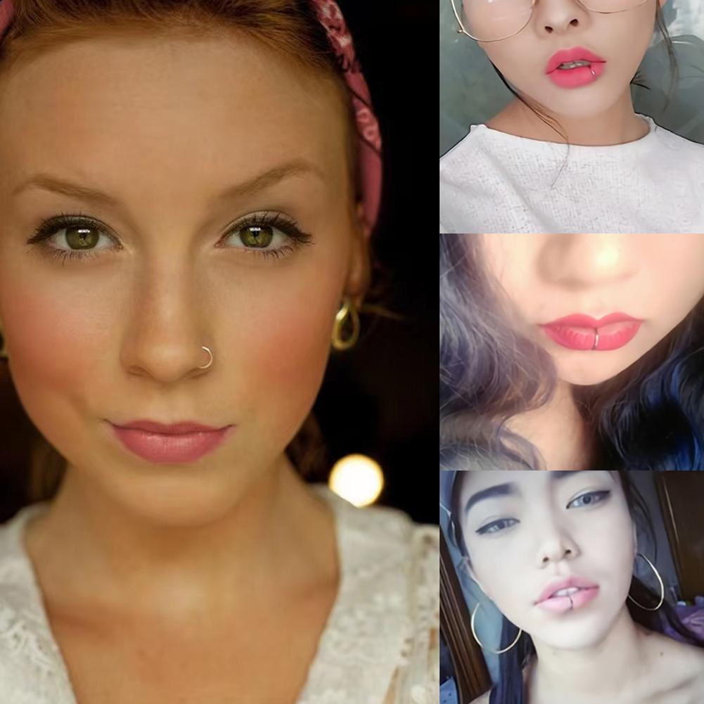 1PCS Fake Piercing Nose Hoop S - đánh giá và giá Body Jewelry Septum