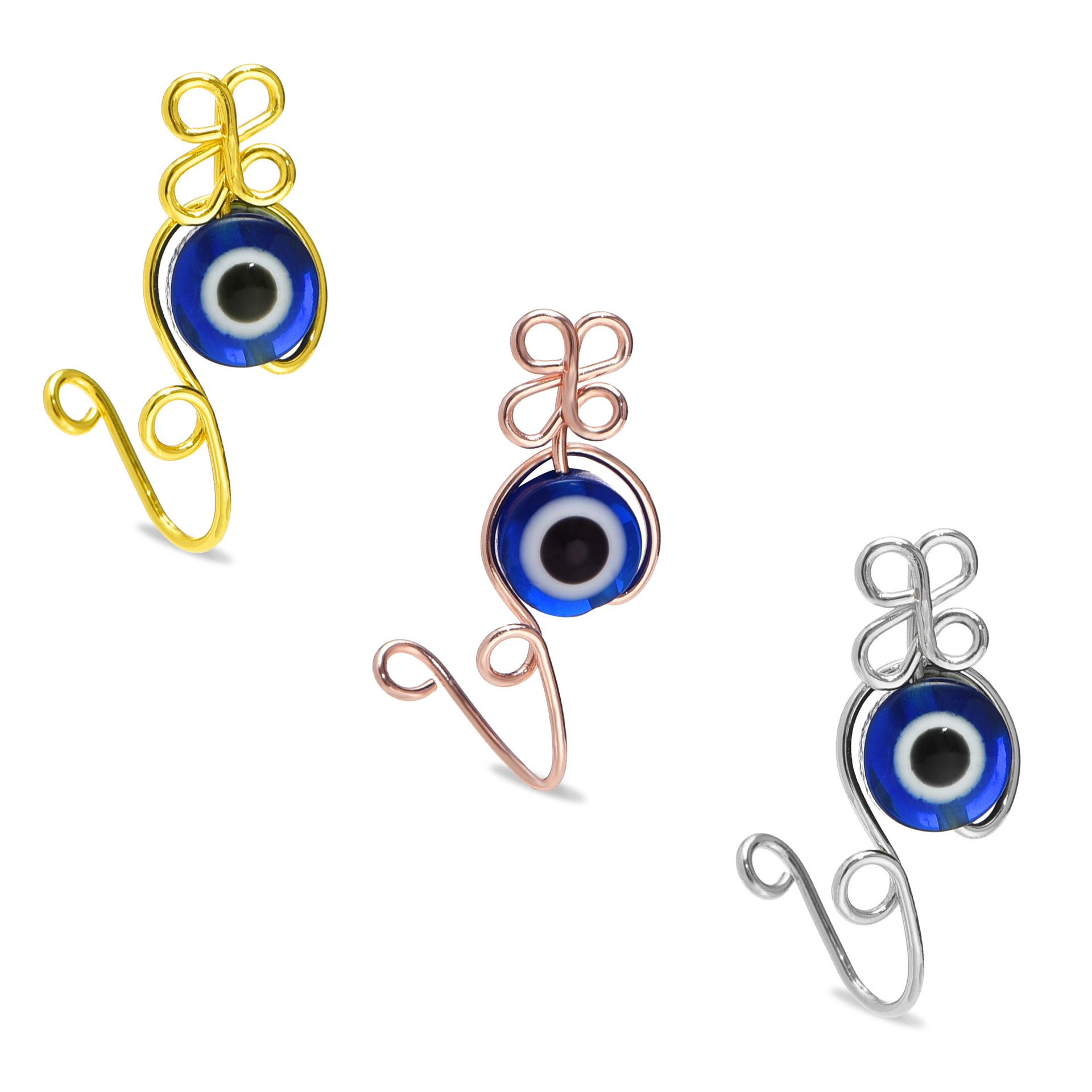 Evil Eye Nose Ring Handmade Co - đánh giá và giá Body Jewelry Real Gold