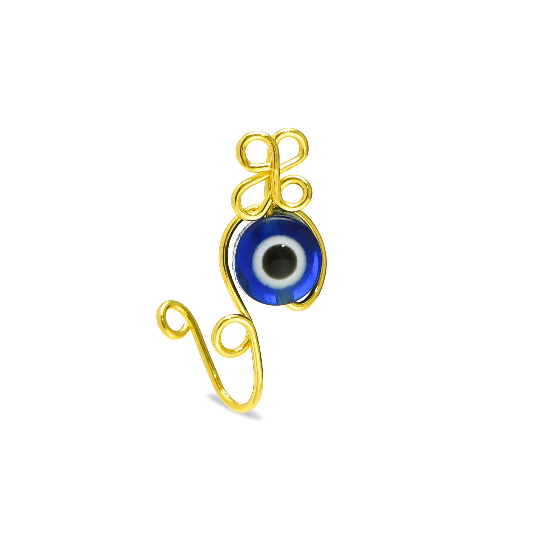 Evil Eye Nose Ring Handmade Co - đánh giá và giá Body Jewelry Real Gold