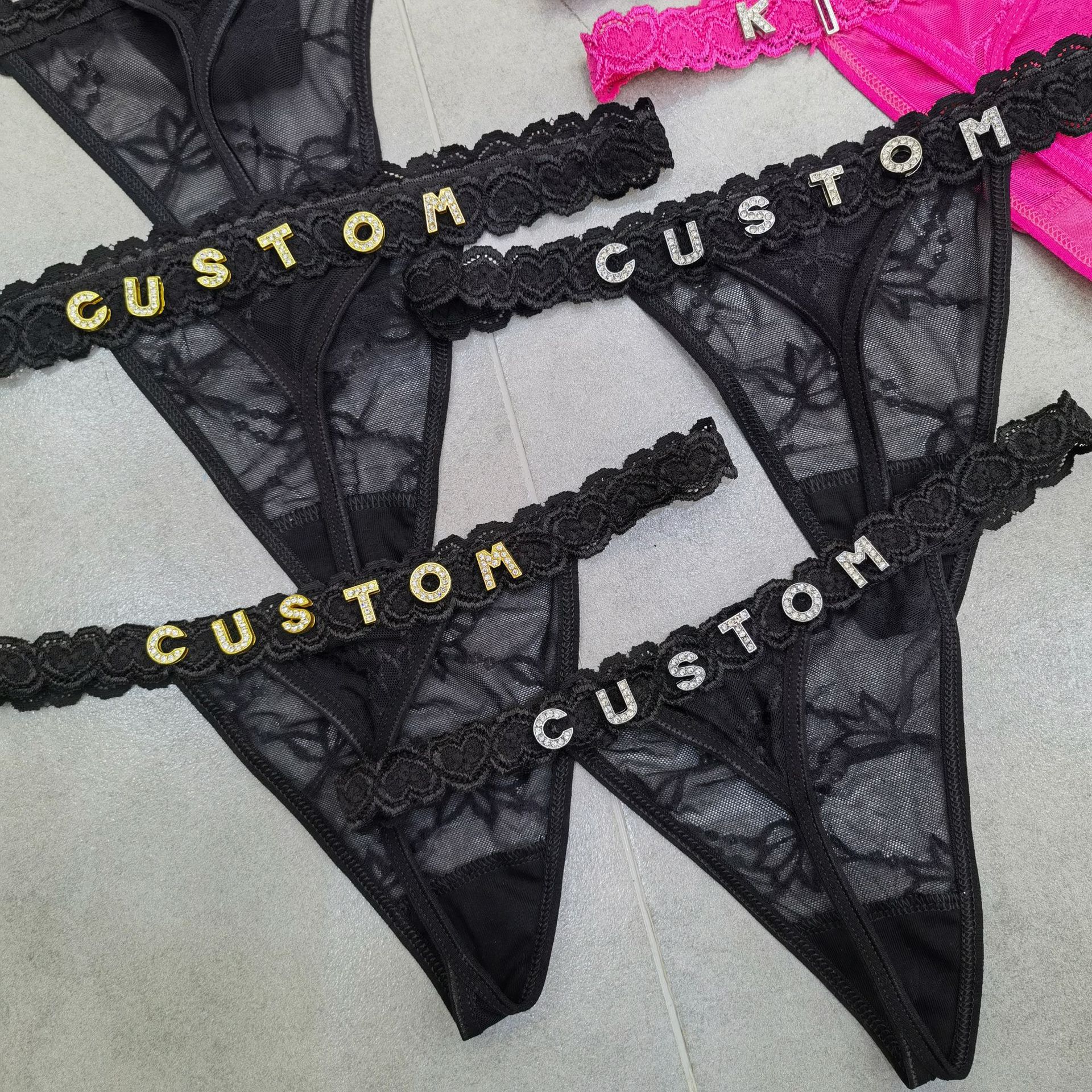 Customize Thongs Crystal Name  - đánh giá và giá Body Jewelry For You