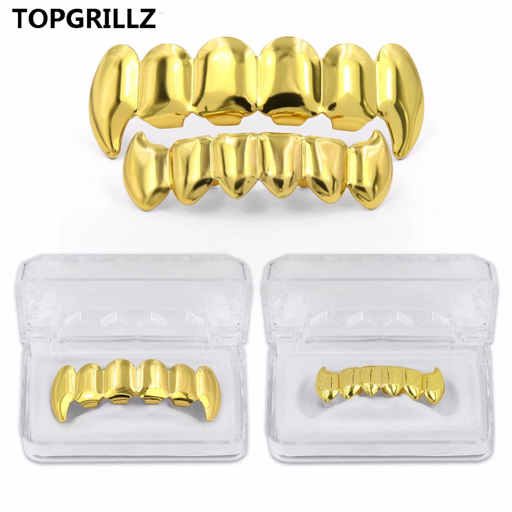 TOPGRILLZ Gold Silver Plated H - đánh giá và giá Body Jewelry Real Gold