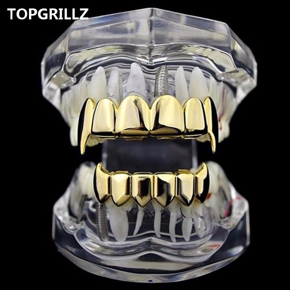 TOPGRILLZ Gold Silver Plated H - đánh giá và giá Body Jewelry Real Gold