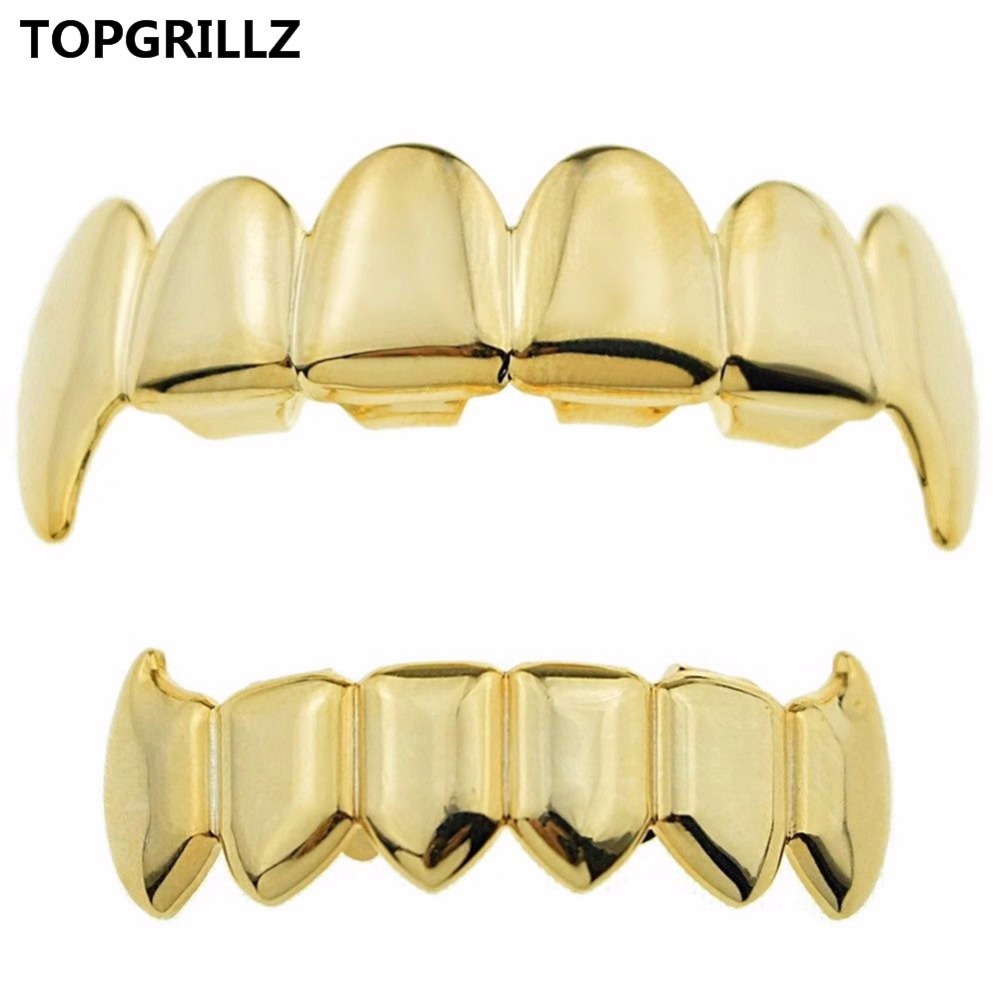 TOPGRILLZ Gold Silver Plated H - đánh giá và giá Body Jewelry Real Gold