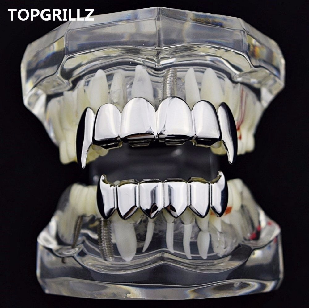 TOPGRILLZ Gold Silver Plated H - đánh giá và giá Body Jewelry Real Gold