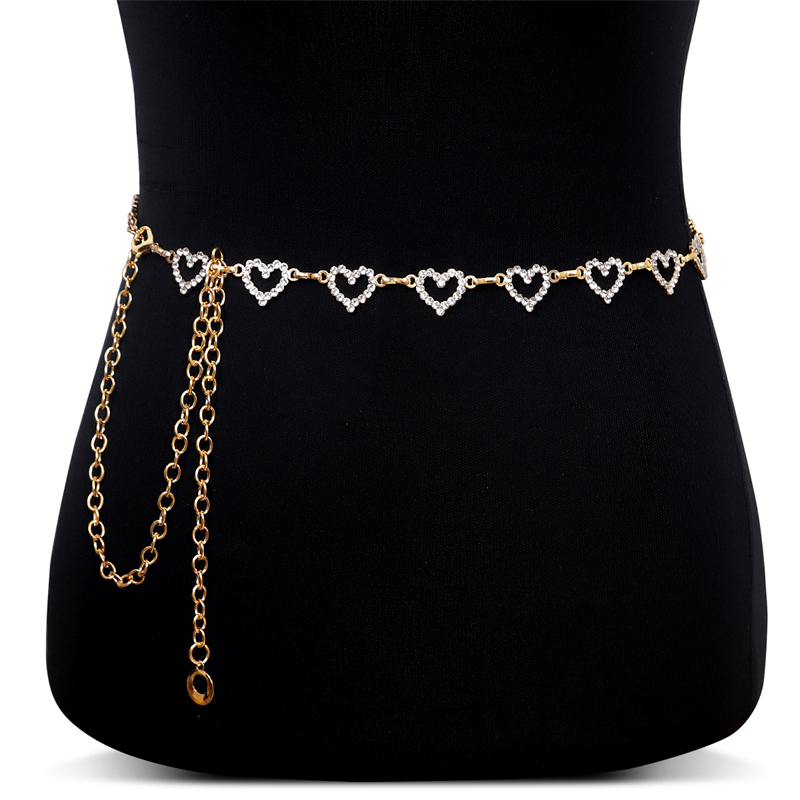 Fashion Rhinestone Heart Waist - đánh giá và giá Body Jewelry For You