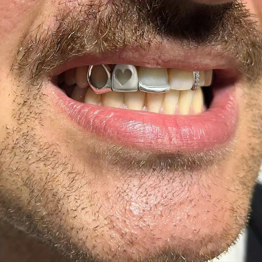 Halloween Hit Hip-Hop Three-Pi - đánh giá và giá Body Jewelry Real Gold