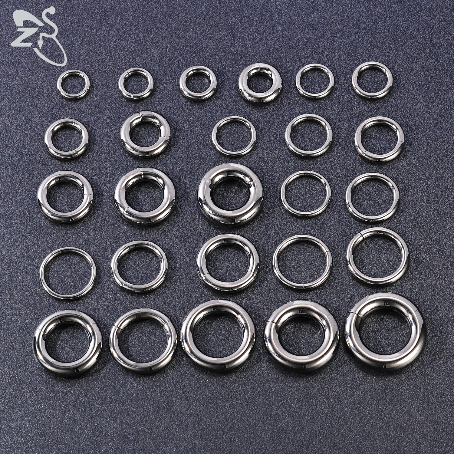 ZS 1 PC F136 G23 Titanium Hoop - đánh giá và giá Body Jewelry Septum