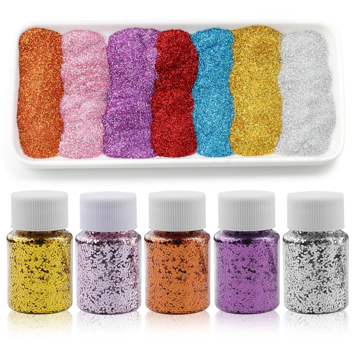 30g/Bottle Holographic Colorfu - đánh giá và giá Body Jewelry For You