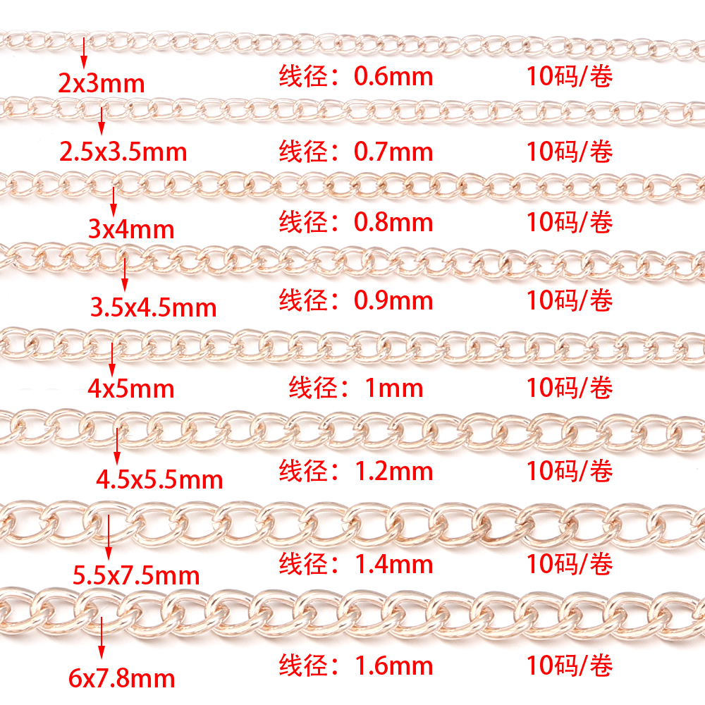 10yards/roll Flat 2-6mm Extens - đánh giá và giá Body Jewelry For You
